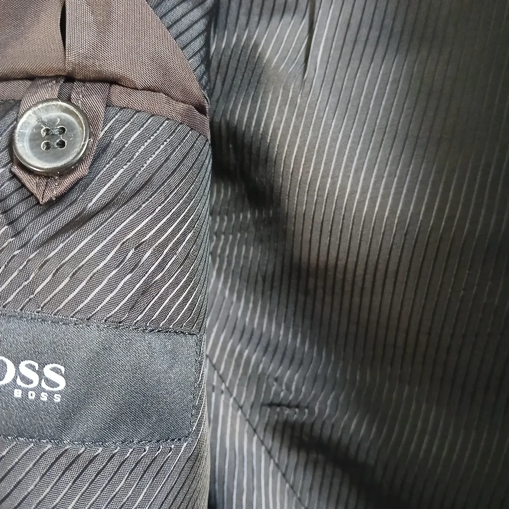 Hugo Boss Black Sport Coat The James/3 Wool Slim Fit Lined Single Breast…